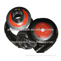 slurry pump mining pump spare parts with metal and rubber lined material factory